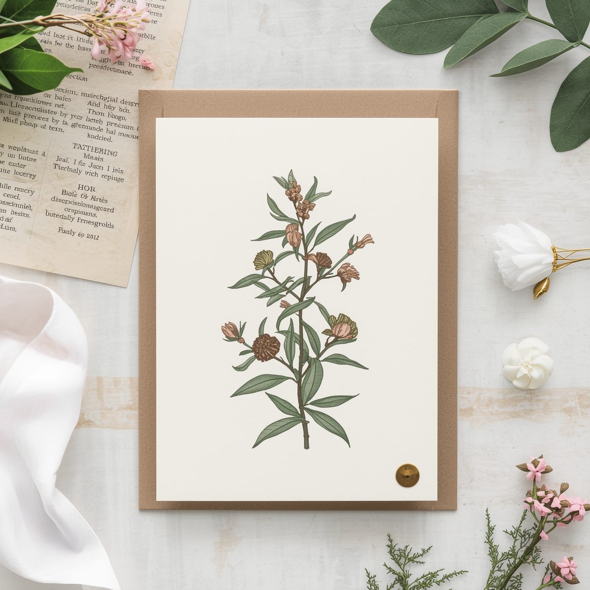 Popular minimalist card collection featuring soft pastel colors and delicate paper textures